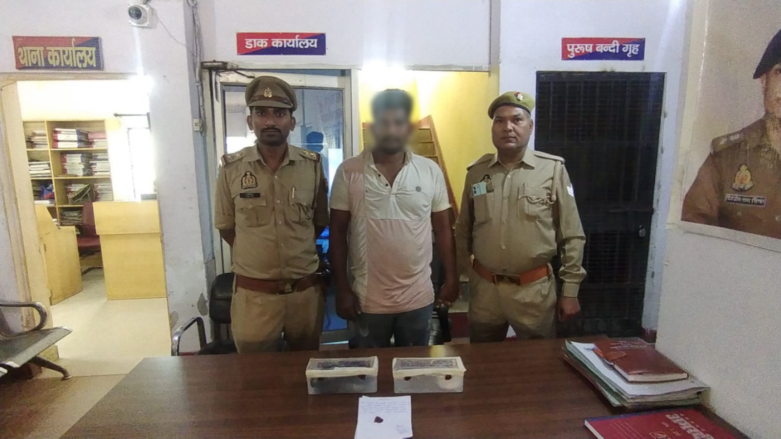 हाथरस गेट पुलिस ने 470 ग्राम डायजापाम के साथ शातिर अभियुक्त दबोचा