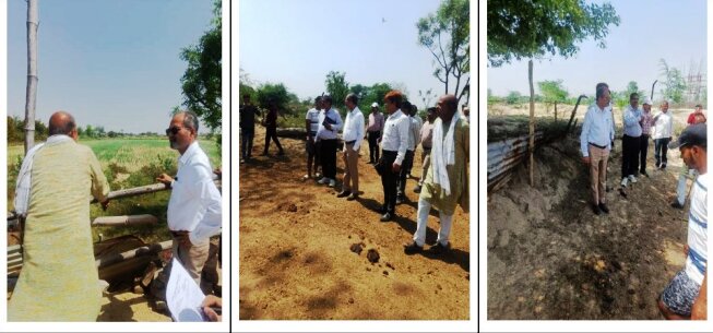 भोपतपुर गौ आश्रय स्थल का सीडीओ ने किया निरीक्षण, जैविक खाद तैयार करने व नियमित साफ-सफाई के निर्देश