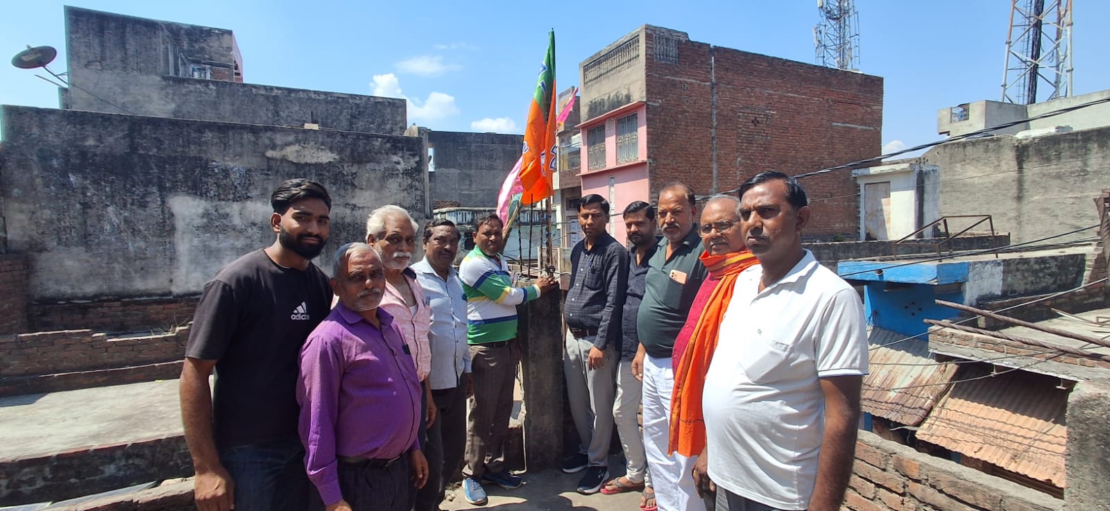 पुरदिलनगर में धूमधाम से मनाया गया भाजपा का 47वां स्थापना दिवस, कार्यकर्ताओं ने महापुरुषों को किया नमन, वितरित की गई मिठाई