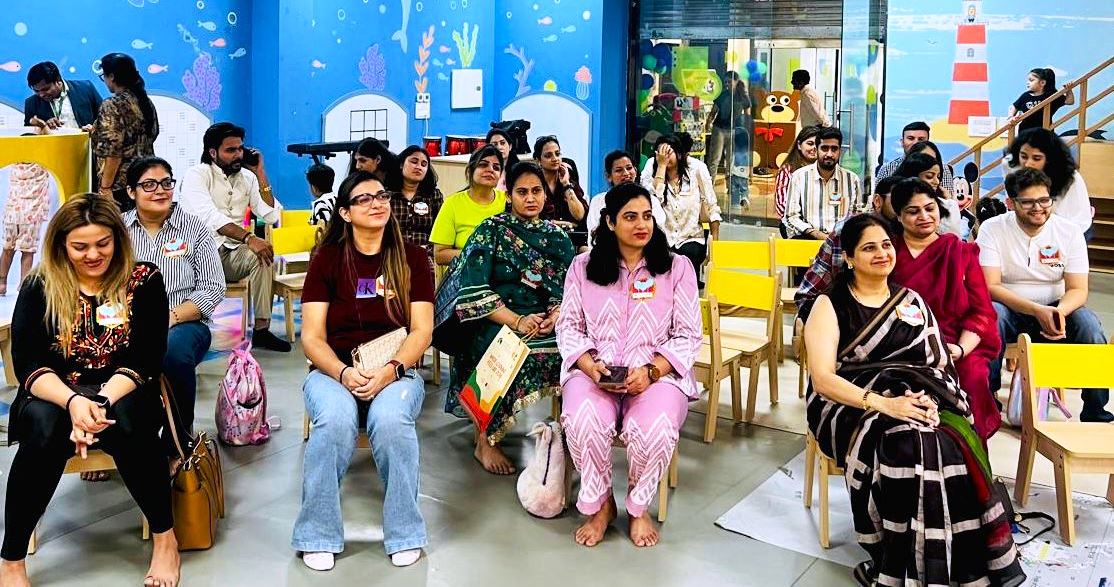 शारदा वर्ल्ड स्कूल के अर्ली लर्निंग सेंटर ने किया ओरिएंटेशन-डे का भव्य आयोजन