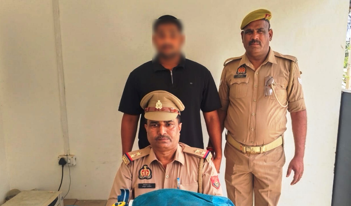 पांच किलो गांजे के साथ मथुरा का तस्कर गिरफ्तार, सहपऊ पुलिस ने जेल भेजा