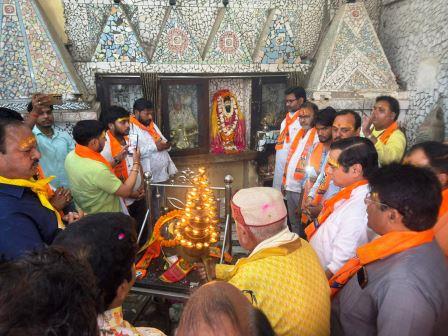 हाथरस में भगवान परशुराम जन्मोत्सव धूमधाम से मनाया गया, पंचामृत से हुआ अभिषेक