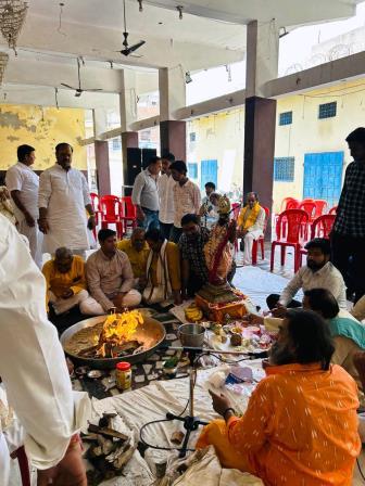 हाथरस में भगवान परशुराम जन्मोत्सव श्रद्धा और भक्ति के साथ सम्पन्न, ब्राह्मण महासभा के तत्वाधान में हुआ भव्य आयोजन, वक्त बोले : समाज के सहयोग से धर्मशाला की जल्द नींव रखी जाएगी