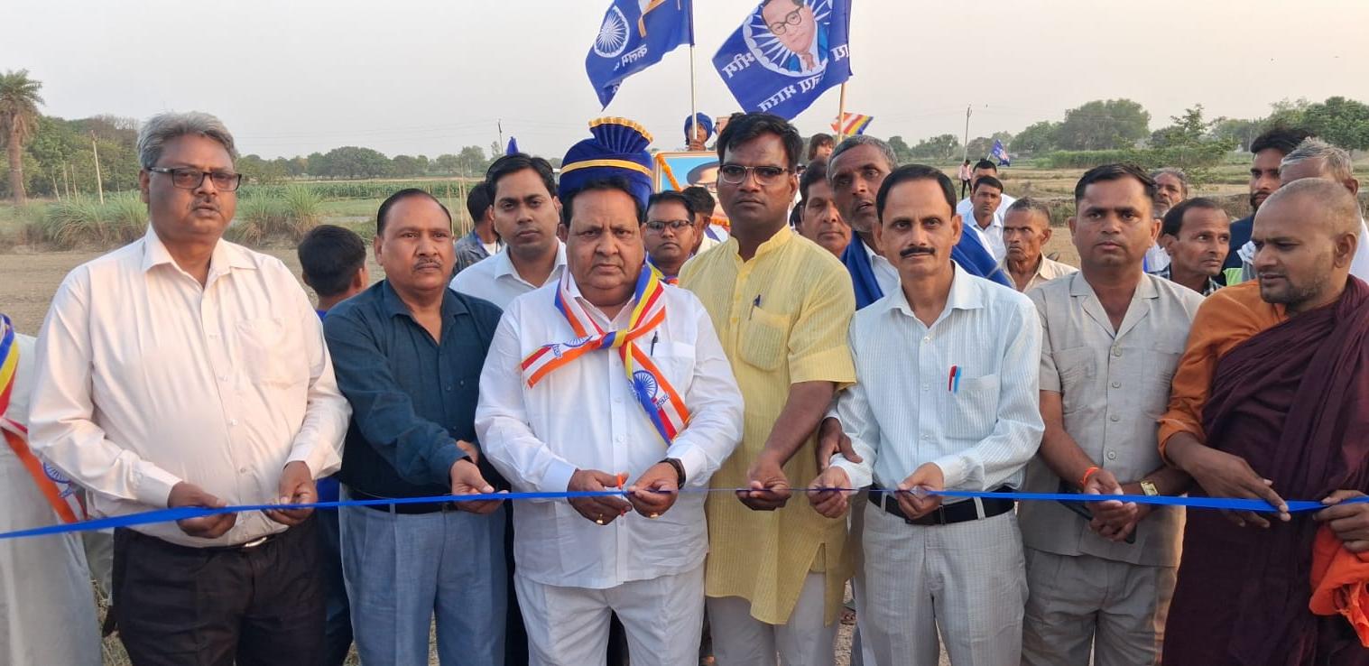 हसायन में धूमधाम से मनाया गया डॉ. भीमराव अंबेडकर का जन्मोत्सव