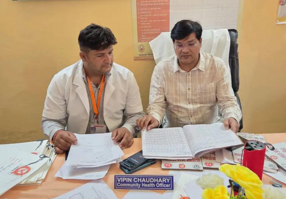 आरोग्य मंदिर का वर्चुअल एक्सटर्नल एसेसमेंट, एनएचएसआरसी नई दिल्ली टीम ने किया वर्चुअल एक्सटर्नल एसेसमेंट