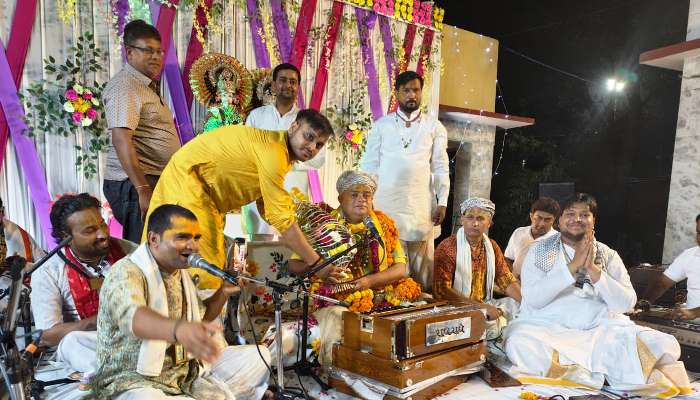 मुरसान के श्री राम मंदिर में मनाया गया जानकी जन्मोत्सव