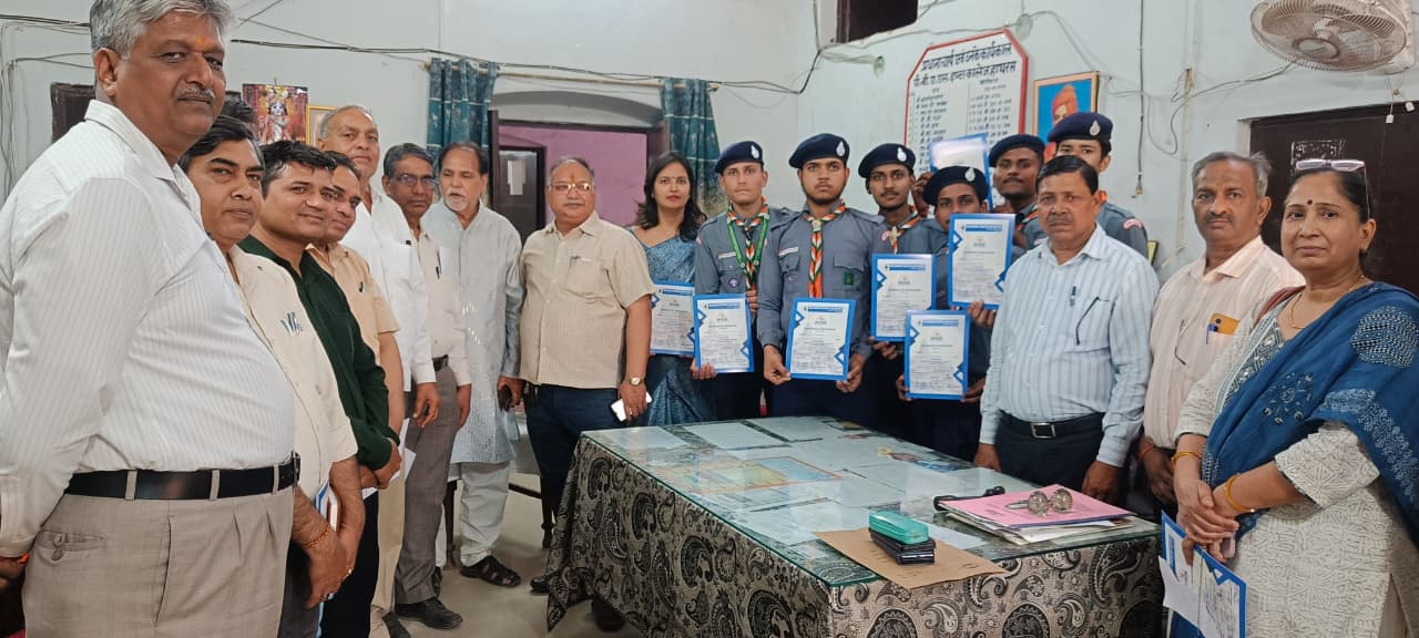 राष्ट्रीय जंबूरी में उत्कृष्ट प्रदर्शन करने वाले स्काउट-गाइड सम्मानित, हनुमान चालीसा और काली नृत्य की प्रस्तुति ने जीता सबका दिल