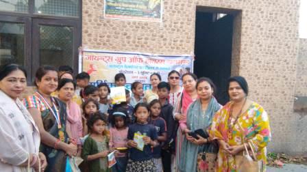 सामाजिक संस्था ने बाल श्रम के प्रति जागरूक किया