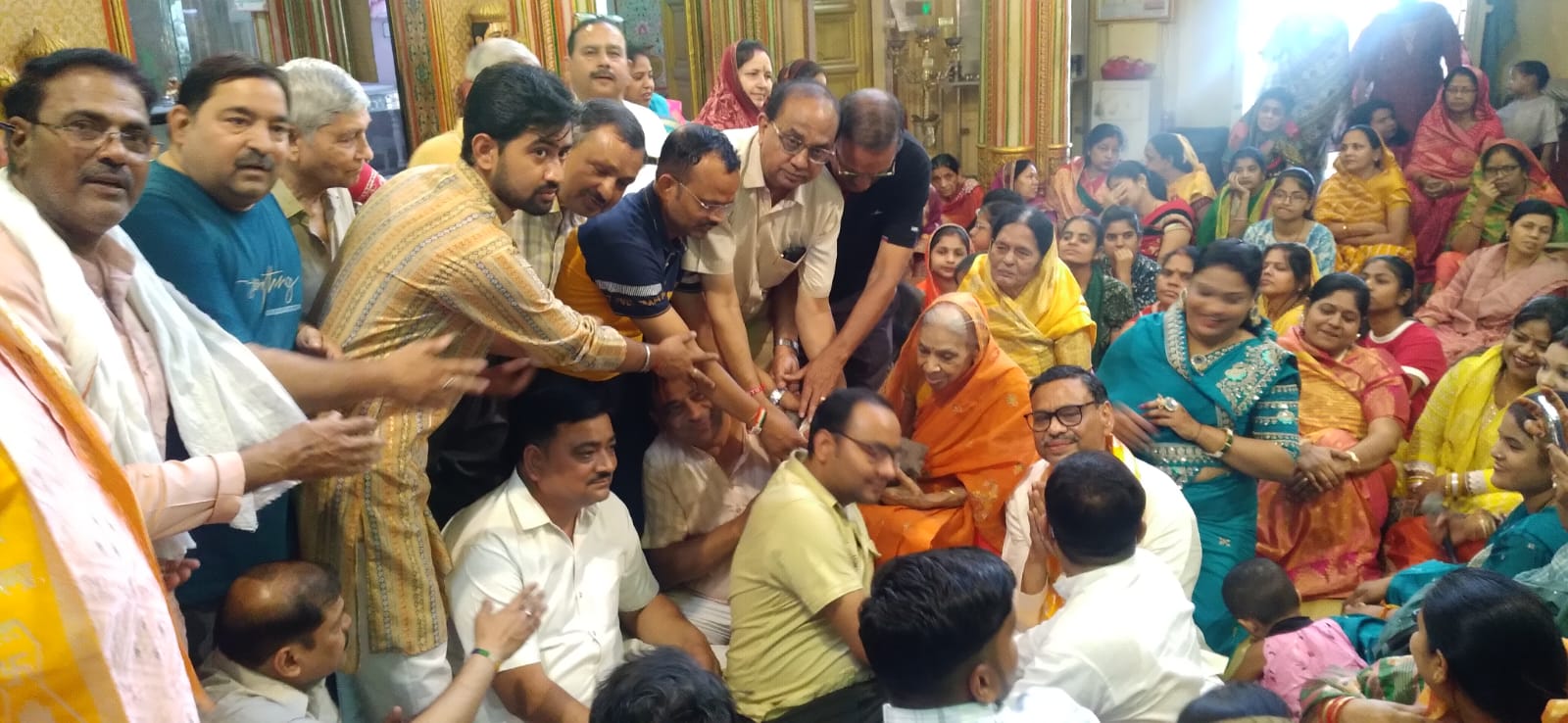 अक्षय तृतीया पर 25 वर्षों के एकाशन तप का सम्मान, विजय रानी जैन को समाज ने किया सम्मानित