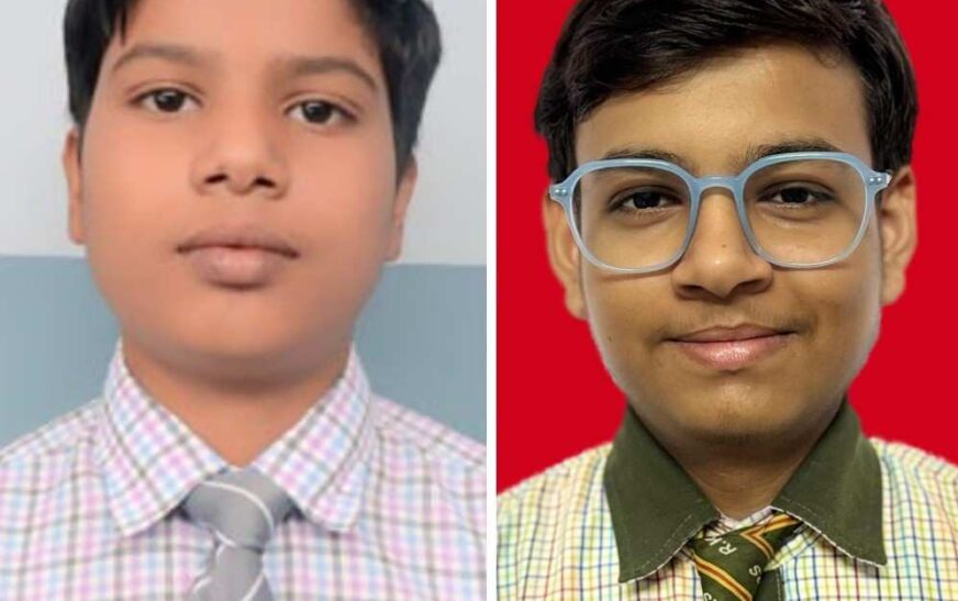 सीबीएसई 10वीं परिणाम में अदम्य किशोर ने किया स्कूल टॉप, राजीव नयन रहे अव्वल