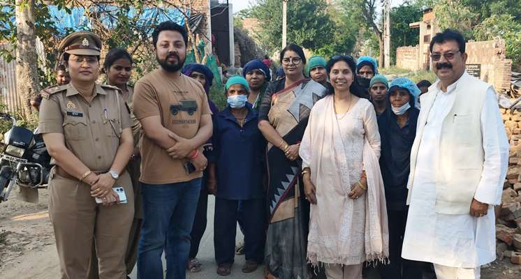राज्य महिला आयोग की सदस्य ने किया फार्मास्यूटिकल्स कंपनी का निरीक्षण