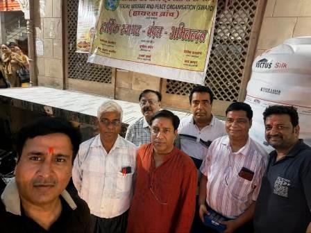 स्वापो द्वारा नगर में तीन स्थानों पर ठंडे पानी की प्याऊ सेवा प्रारंभ