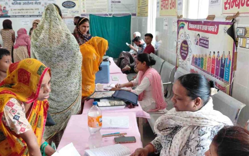 सहपऊ : प्रधानमंत्री सुरक्षित मातृत्व दिवस पर 56 गर्भवती महिलाओं ने कराया पंजीकरण