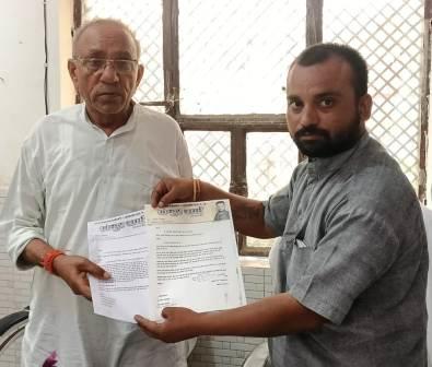 हसायन : बाजार में सरकारी नाली बंद करने का आरोप, सभासद ने चेयरमैन व ई ओ के नाम दी लिखित शिकायत
