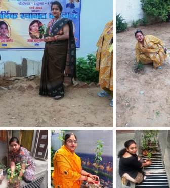 जायंट्स ग्रुप ऑफ डायमंड हाथरस ने चलाया पर्यावरण जागरूकता अभियान, किया पौधारोपण
