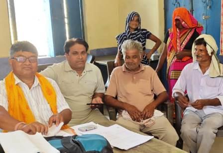 केंद्र सरकार के 12 वर्ष पूर्ण होने पर मुरसान की ग्राम पंचायतों में चला जनजागरूकता अभियान