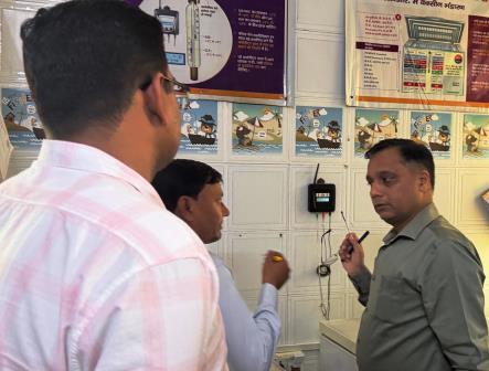 सीएमओ ने सीएचसी सहपऊ का किया औचक निरीक्षण