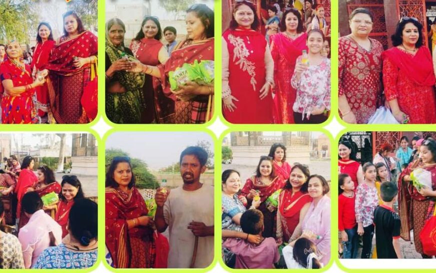 जेसीआई हाथरस विक्ट्री की सेवा पहल, श्रद्धालुओं को वितरित किए ठंडे पेय पदार्थ