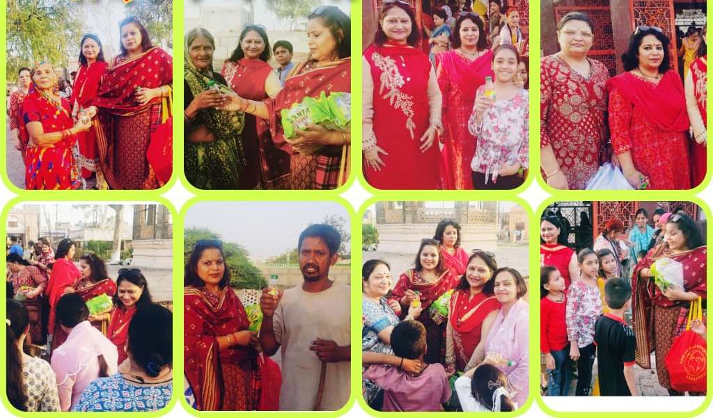 जेसीआई हाथरस विक्ट्री की सेवा पहल, श्रद्धालुओं को वितरित किए ठंडे पेय पदार्थ