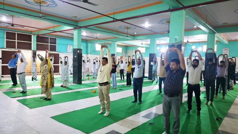 अंतर्राष्ट्रीय योग दिवस 2026 के उपलक्ष्य में योग सप्ताह का शुभारंभ