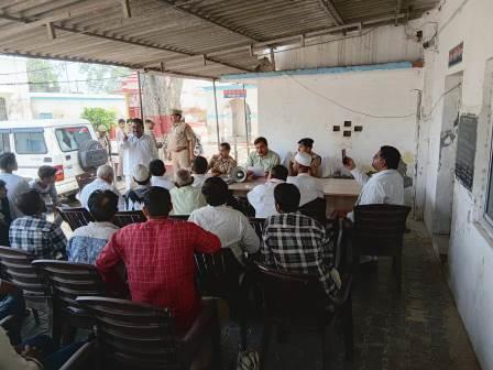 मोहर्रम को लेकर हाथरस कोतवाली में पीस कमेटी की बैठक, शांति एवं सौहार्द बनाए रखने की अपील