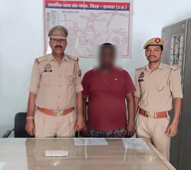 सट्टा लगाते एक अभियुक्त गिरफ्तार, नकदी बरामद
