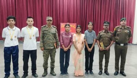 सेकसरिया सुशीला देवी पब्लिक स्कूल के एनसीसी कैडेट्स का शानदार प्रदर्शन
