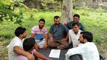 हसायन : बाजार से अतिक्रमण हटाने की मांग तेज चौथे दिन भी धरना जारी, नही चल पाया अतिक्रमण हटाओ अभियान