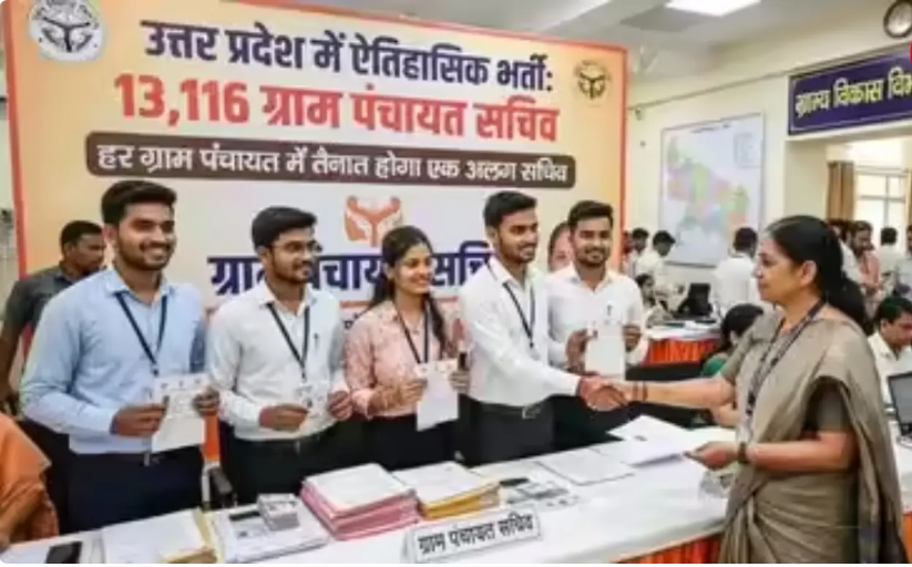 यूपी में 13,116 पंचायत सचिवों की भर्ती को मिली सैद्धांतिक मंजूरी, हर ग्राम पंचायत में होगी अलग सचिव की तैनाती