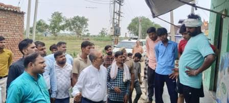 जल जीवन मिशन के तहत बिलखोरा कला पेयजल योजना का निरीक्षण, कई कमियां मिलीं