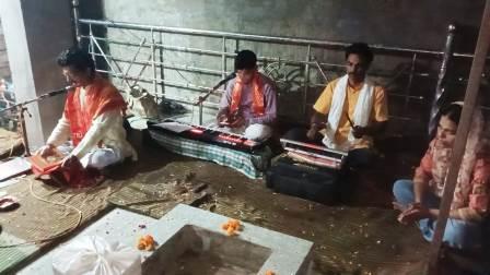 हसायन : प्राचीन शिव मंदिर पर हुआ, श्री हनुमंत नाम जप संकीर्तन कोतवाली के प्राचीन शिव मंदिर में धार्मिक कार्यक्रम