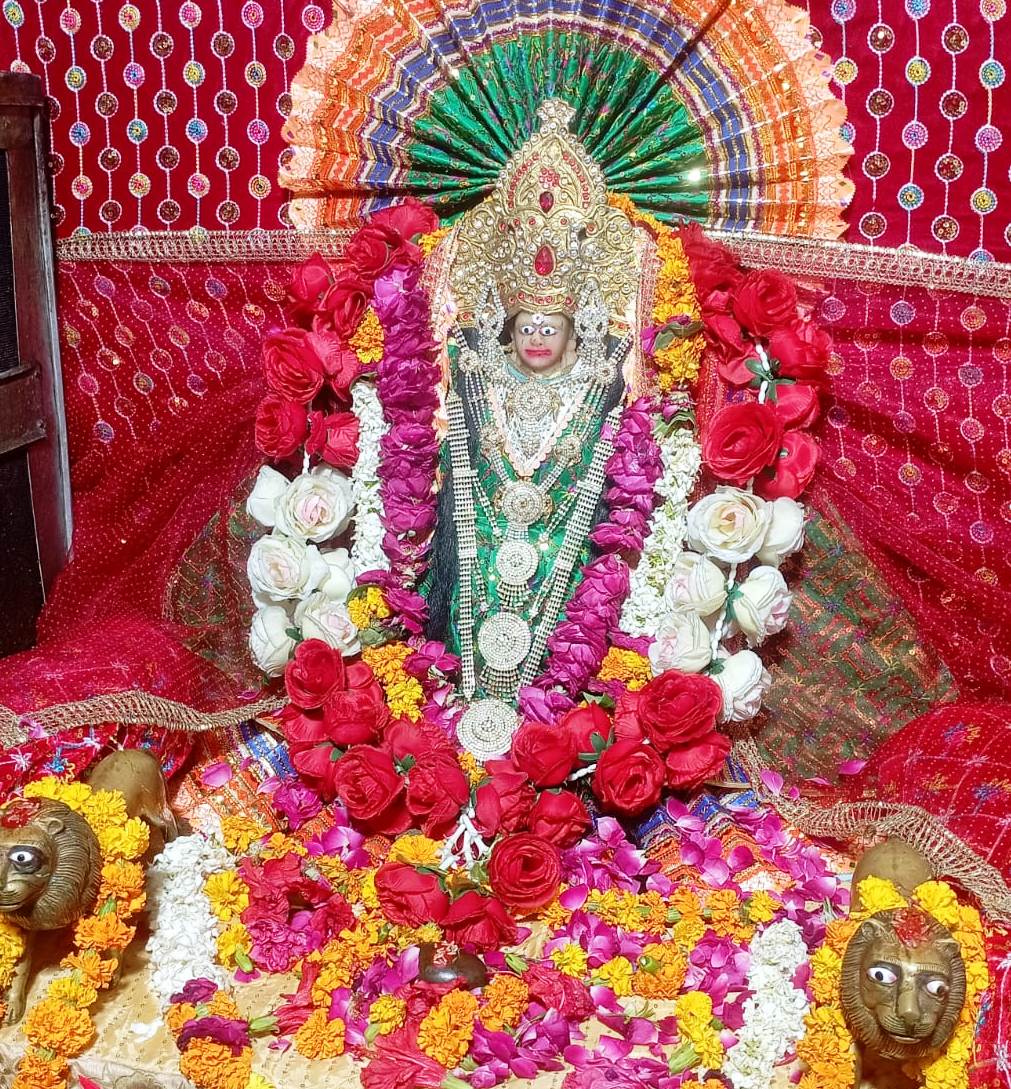 सोमवार (27/07/20206) दर्शन माता तारागढ़ वाली देवी, बिसाना, आगरा रोड, हाथरस