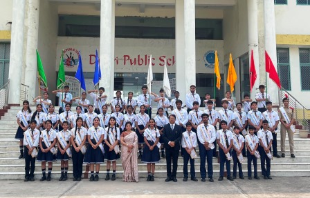 बीएलएस इंटरनेशनल स्कूल में विद्यार्थियों से संवाद, विकसित भारत @2047 पर हुई चर्चा