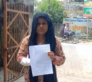 हसायन : महिला ने पति व सास पर गाली गलौज करते हुए जानलेवा हमला कर मारपीट करने का लगाया आरोप