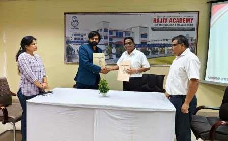 मथुरा : नांदी फाउंडेशन और राजीव एकेडमी ने कौशल विकास को मिलाए हाथ, इस अनुबंध से छात्र-छात्राओं की रोजगारपरक क्षमता का होगा विकास