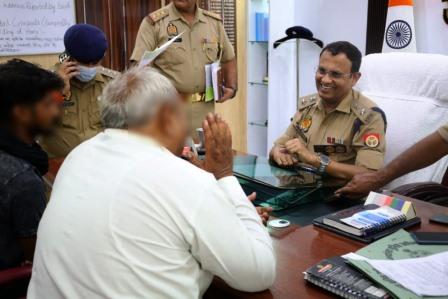 एसपी ने पुलिस कार्यालय में की जनसुनवाई, फरियादियों की समस्याएं सुनीं