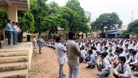 सादाबाद : देश की एकता, अखंडता में योगदान दें शिक्षार्थी, सादाबाद इंटर कॉलेज में मनाया गया विभाजन विभीषिका स्मृति दिवस