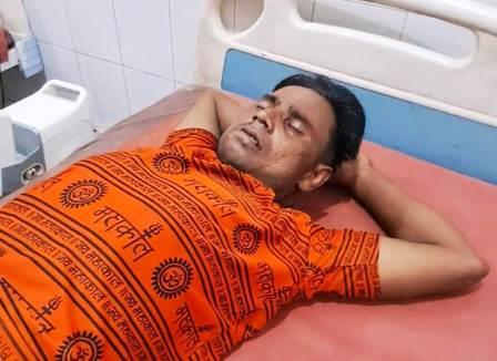 सादाबाद : सड़क हादसों में दो घायल, घायलों को उपचार के लिए ले जाया गया सीएचसी