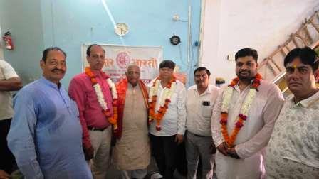 संस्कार भारती ने भाजपा के नवनियुक्त पदाधिकारियों का किया स्वागत, माल्यार्पण कर दी शुभकामनाएं