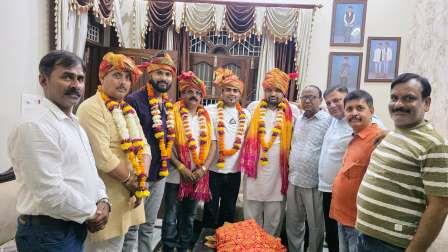 भाजपा के नवनियुक्त जिला उपाध्यक्ष रजत चौधरी और सह मीडिया प्रभारी नरेश प्रधान का जोरदार स्वागत