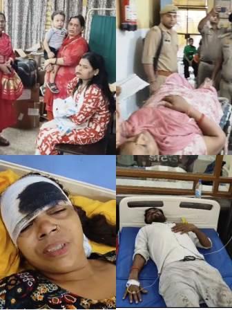 हाथरस में अलीगढ़-आगरा रोड पर भीषण हादसा, ट्रक में पीछे से घुसी रोडवेज बस, डेढ़ दर्जन घायल