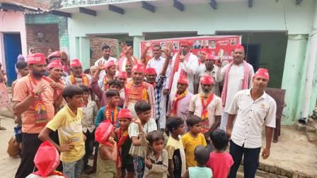 रामनारायण काके ने सहजपुरा में की नुक्कड़ सभा, देदामई में जनसंपर्क कर मांगा समर्थन