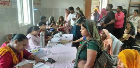 सहपऊ : प्रधानमंत्री सुरक्षित मातृत्व दिवस पर 92 गर्भवती महिलाओं ने कराया पंजीकरण
