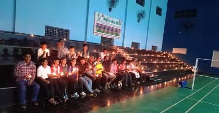 स्पोर्ट्स स्टेडियम में 551 आशीर्वाद के दीप जलाकर मनाया प्रधानमंत्री का जन्मदिवस
