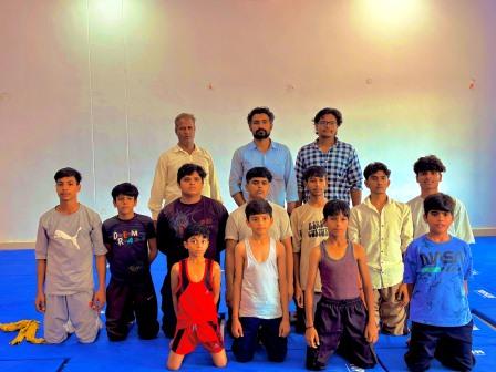 जिला स्तरीय जिम्नास्टिक और एथलेटिक्स ट्रायल में खिलाड़ियों का चयन