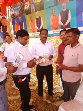 दाऊजी मेले में लगी ‘सेवा संकल्प अभियान’ की प्रदर्शनी, श्रद्धालुओं को दी जा रही जनकल्याणकारी योजनाओं की जानकारी