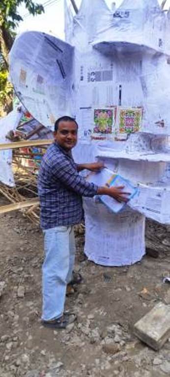 हसायन : विजय दशमी पर आज लगेगा पुरदिलनगर मार्ग पर रावण मेला