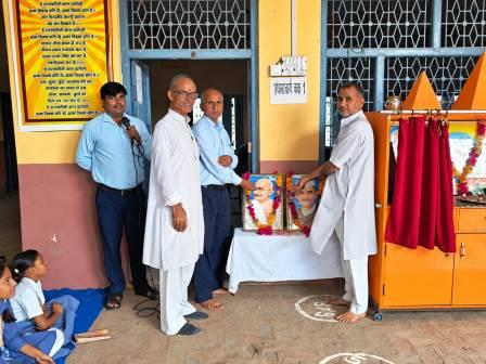 पुरदिलनगर : सरस्वती विद्या मंदिर पुरदिलनगर में श्रद्धा से मनाई गांधी-शास्त्री जयंती