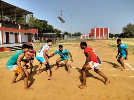राज्य स्तरीय कबड्डी प्रतियोगिता के लिए हाथरस में जिला स्तरीय ट्रायल आयोजित, जिला स्तर पर छह खिलाड़ियों का हुआ चयन, 5 अक्टूबर को अलीगढ़ में मंडल स्तरीय ट्रायल
