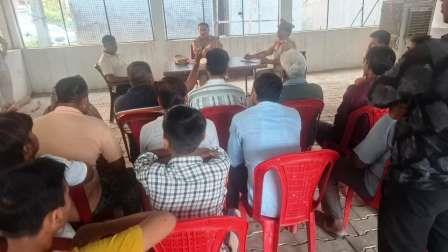 सहपऊ : आगामी त्योहारों को लेकर सहपऊ कोतवाली में हुई शांति समिति की बैठक, सौहार्द बनाए रखने की अपील